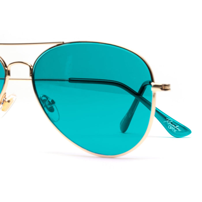 Aviator - Aqua - Rainbow OPTX™