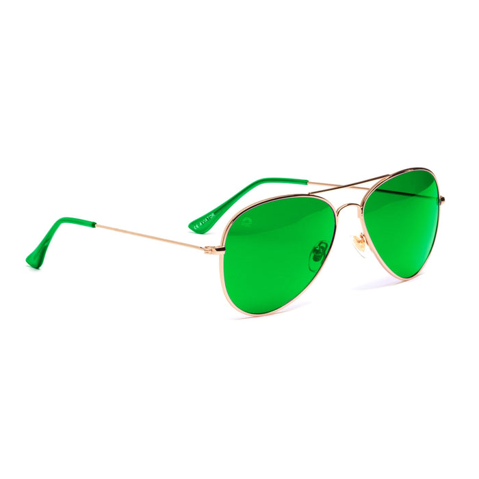 Aviator - Green - Rainbow OPTX™
