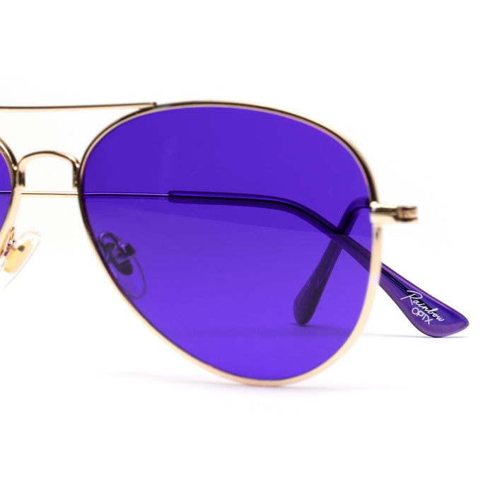 Aviator - Indigo - Rainbow OPTX™