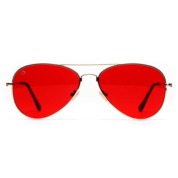 Aviator - Red - Rainbow OPTX™